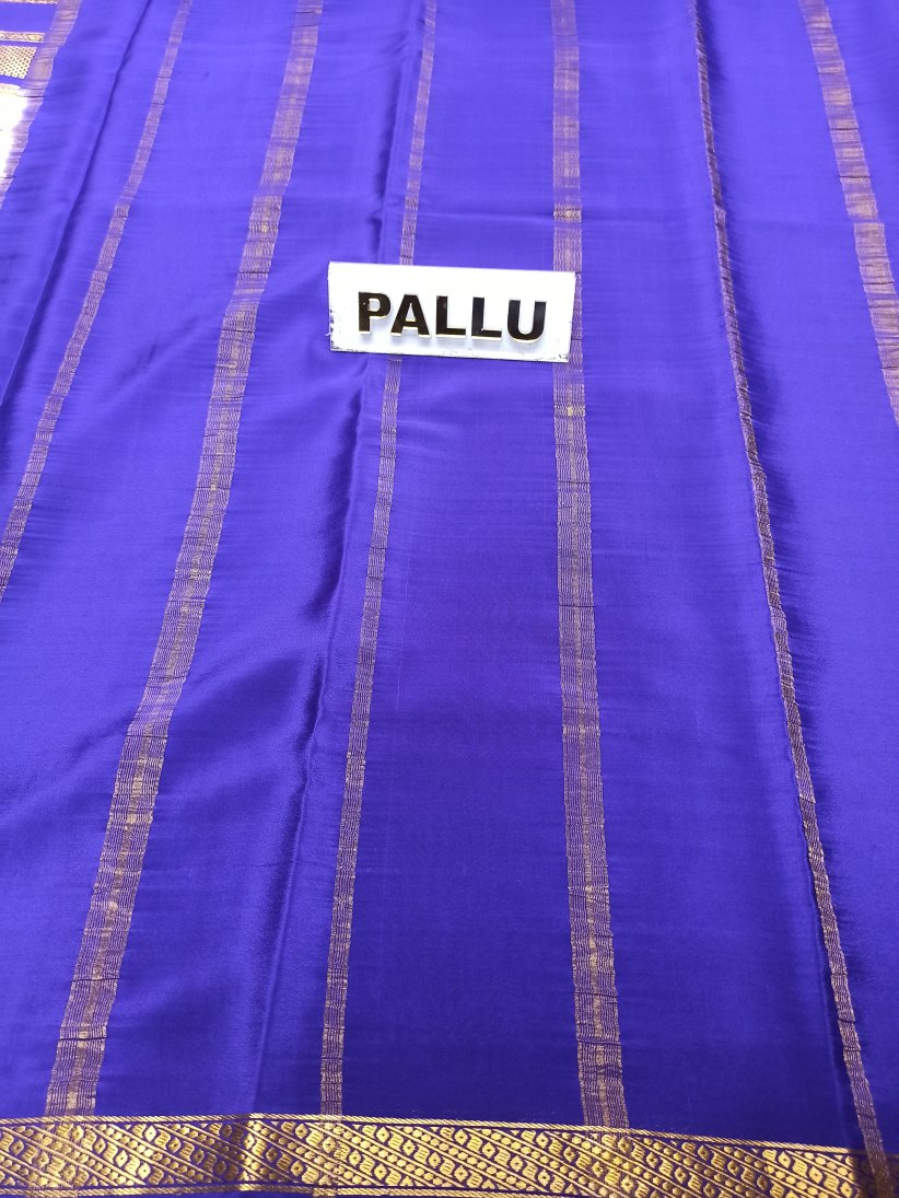 Pure Mysore Silk Saree