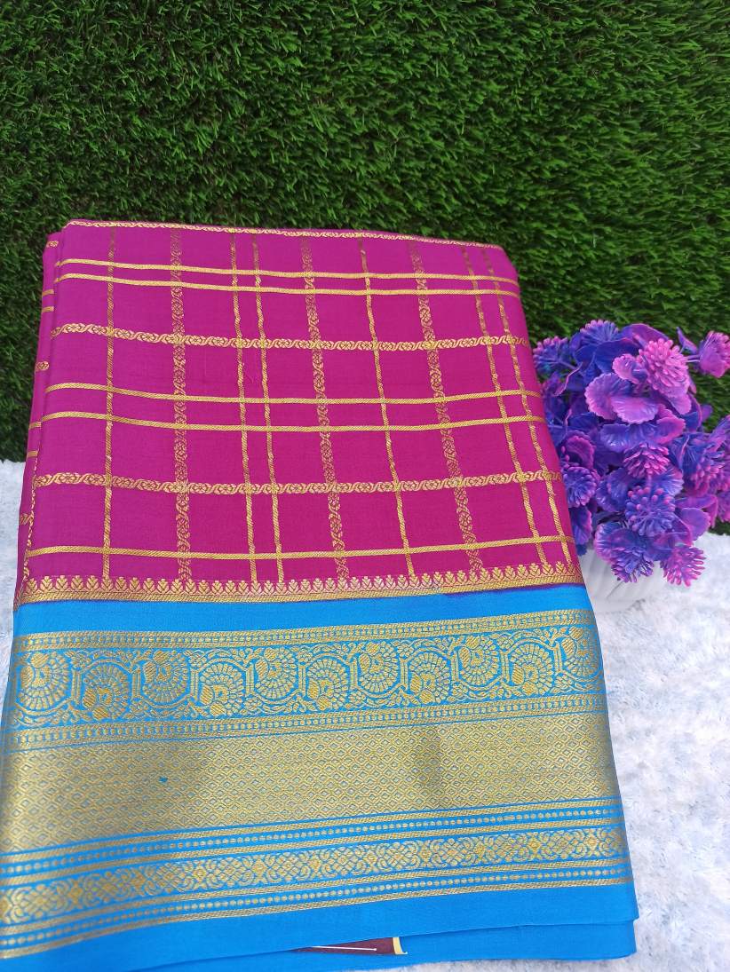 Pure Mysore Silk Saree