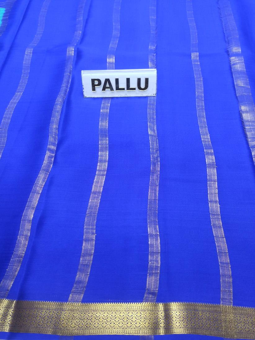 Pure Mysore Silk Saree ( 60 Grams )