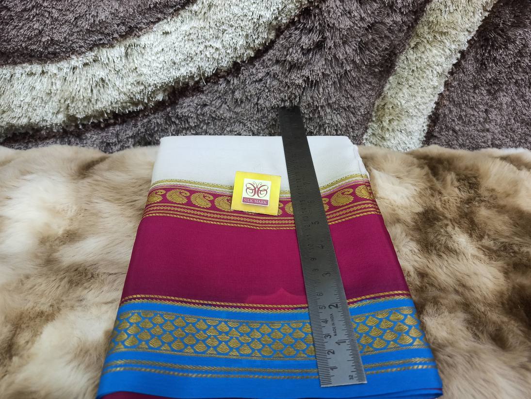 Pure Mysore Silk Saree ( 60 Grams )