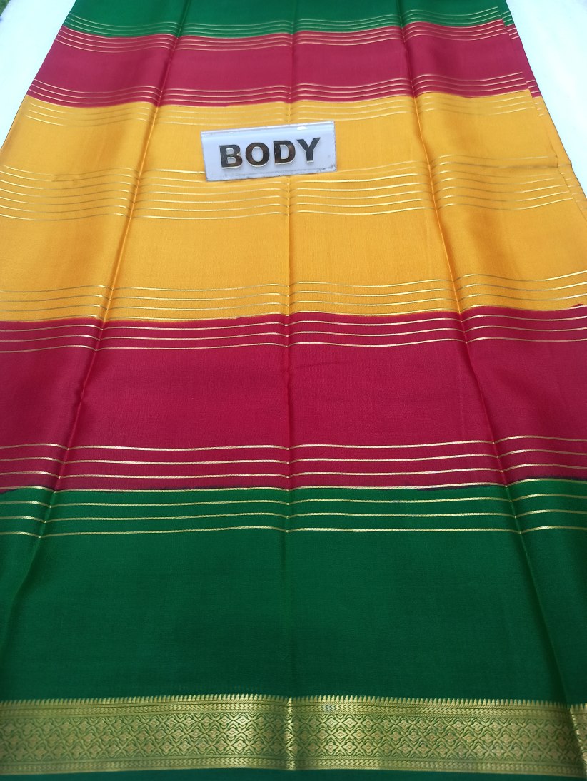 Pure Mysore Silk Saree ( 60 Grams )