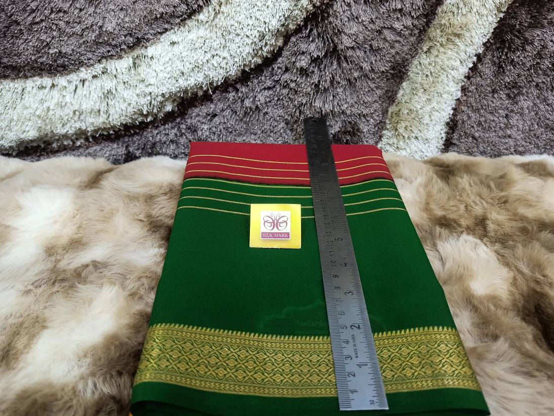 Pure Mysore Silk Saree ( 60 Grams )