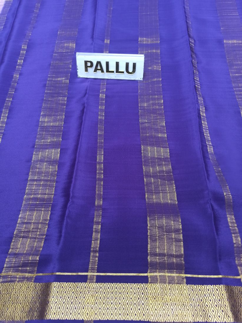 Pure Mysore Silk Saree