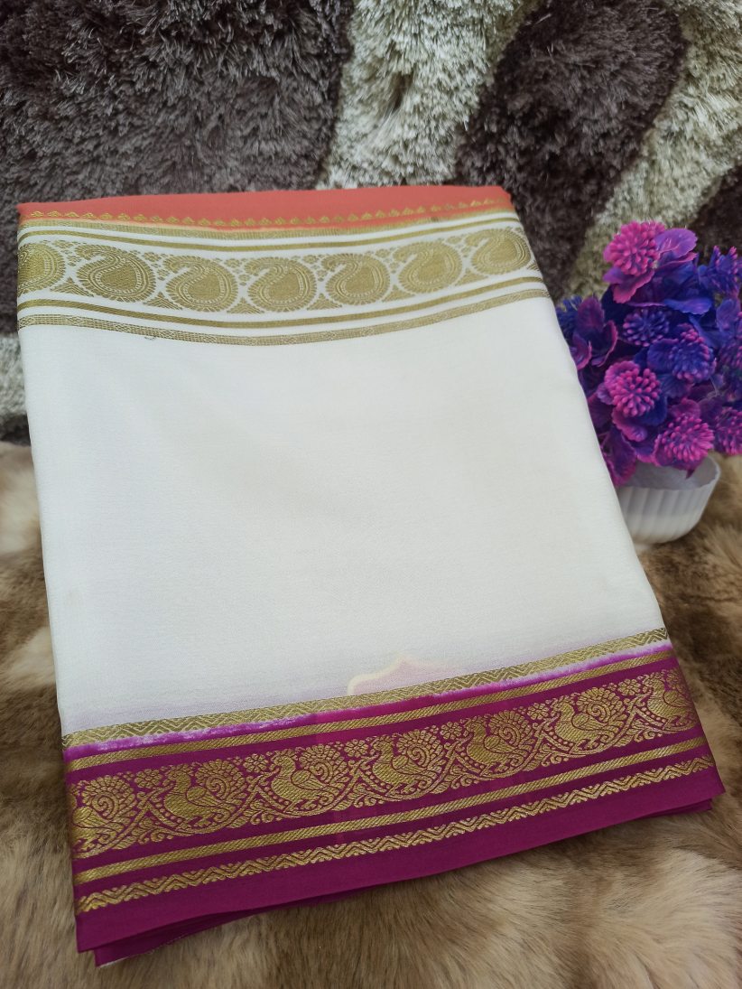 Pure Mysore Silk Saree