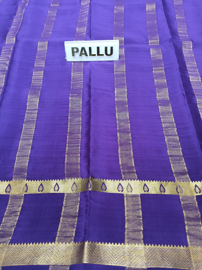 Pure Mysore Silk Saree