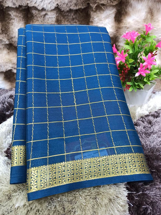 Pure Mysore Silk Saree ( 60 Grams )