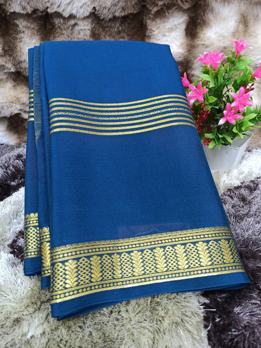 Pure Mysore Silk Saree ( 60 Grams )