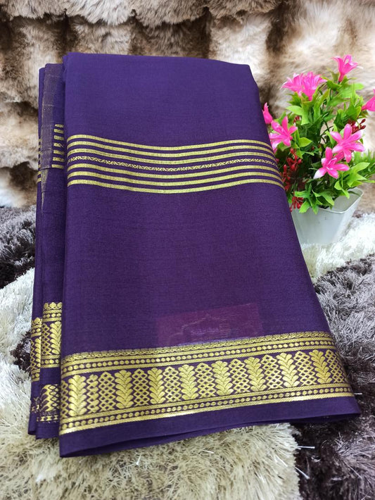 Pure Mysore Silk Saree