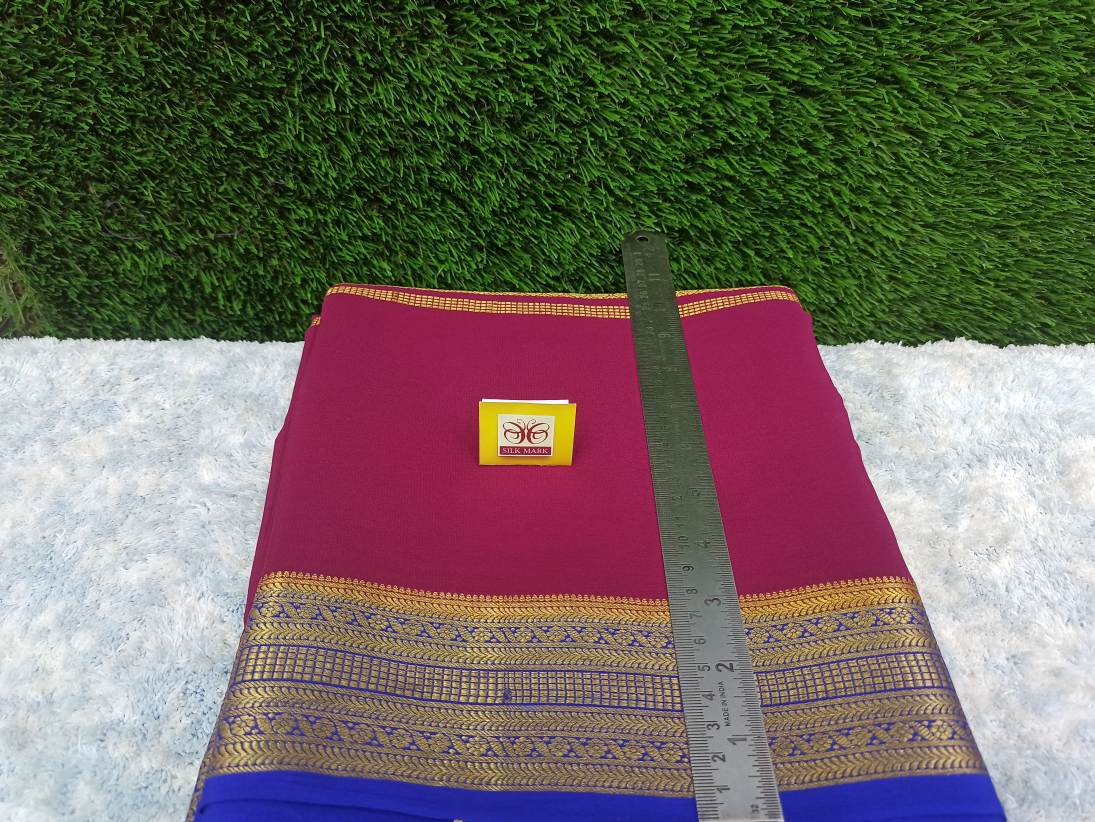 Pure Mysore Silk Saree