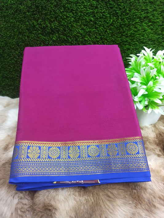 Pure Mysore Silk Saree