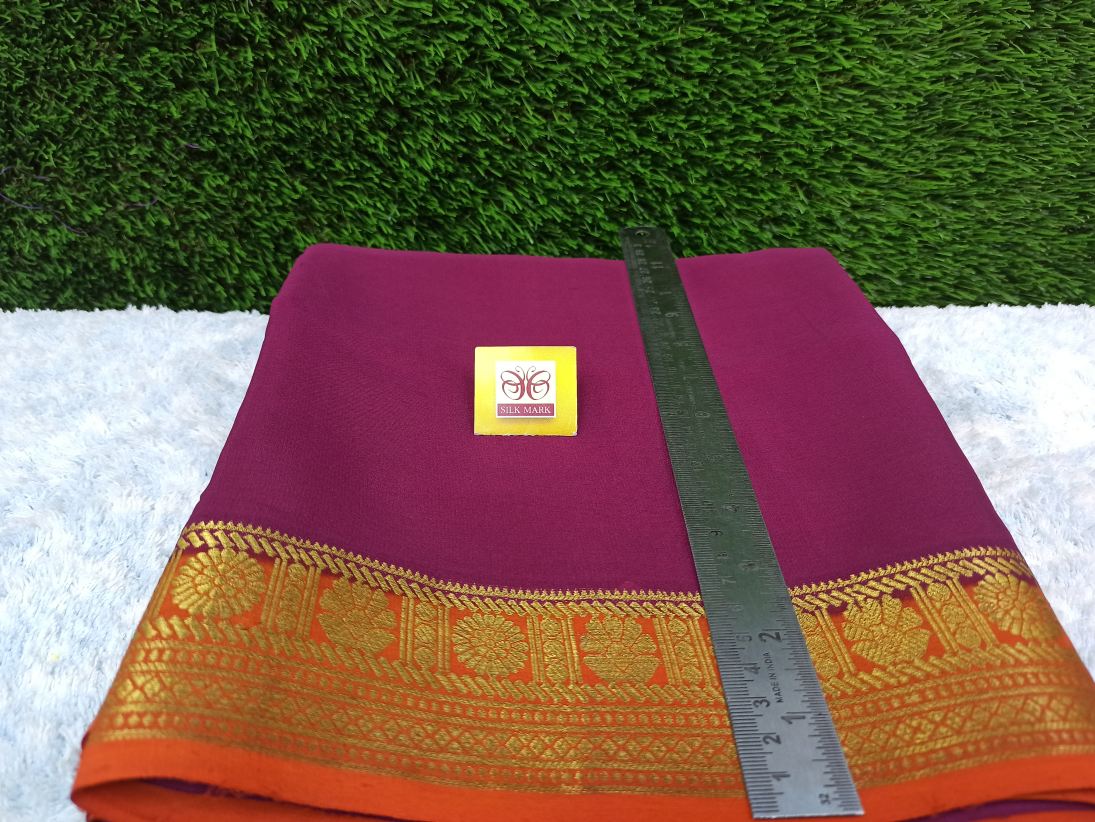 Pure Mysore Silk Saree