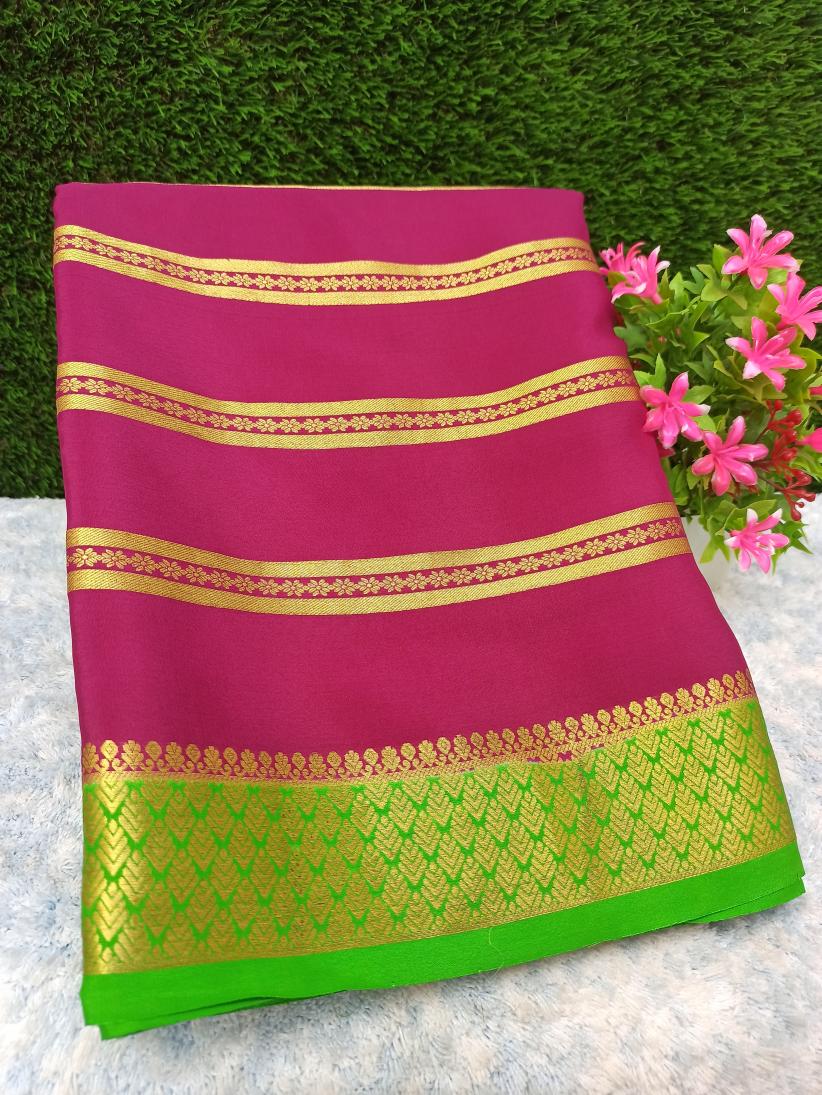 Pure Mysore Silk Saree