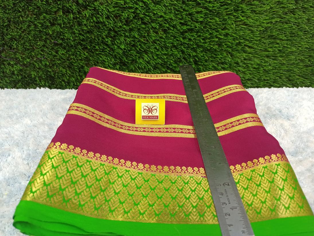 Pure Mysore Silk Saree