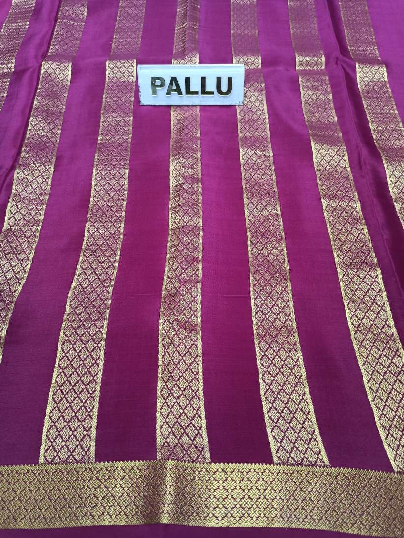 Pure Mysore Silk Saree