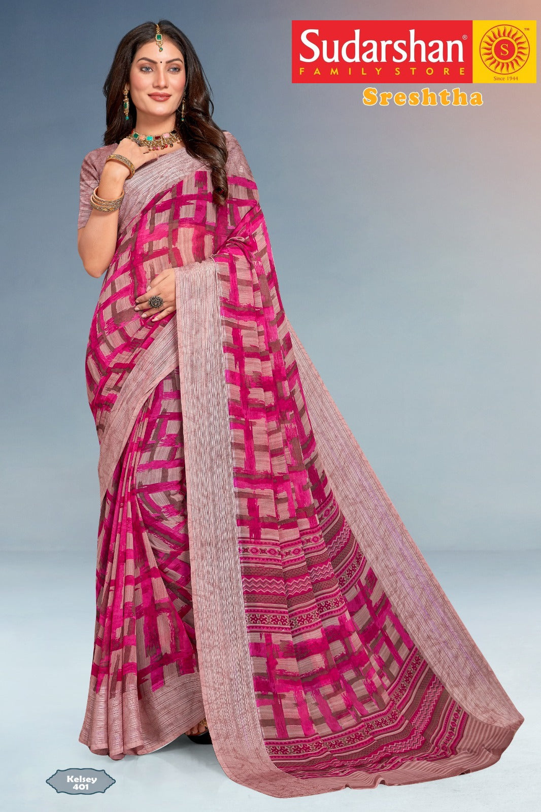 24 Carat Synthetic Pure Synthetic Saree