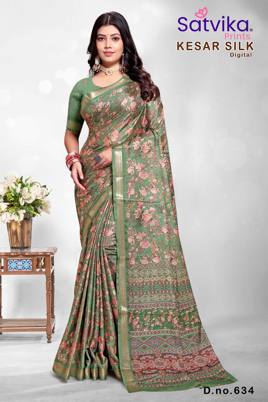 Synthetic Silk Saree