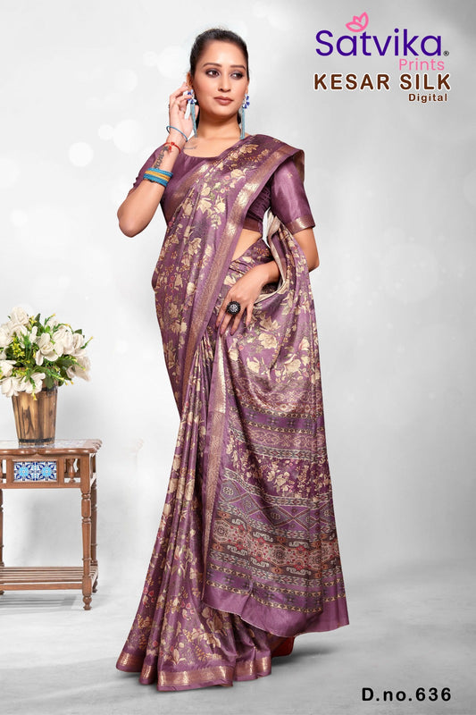 Synthetic Silk Saree