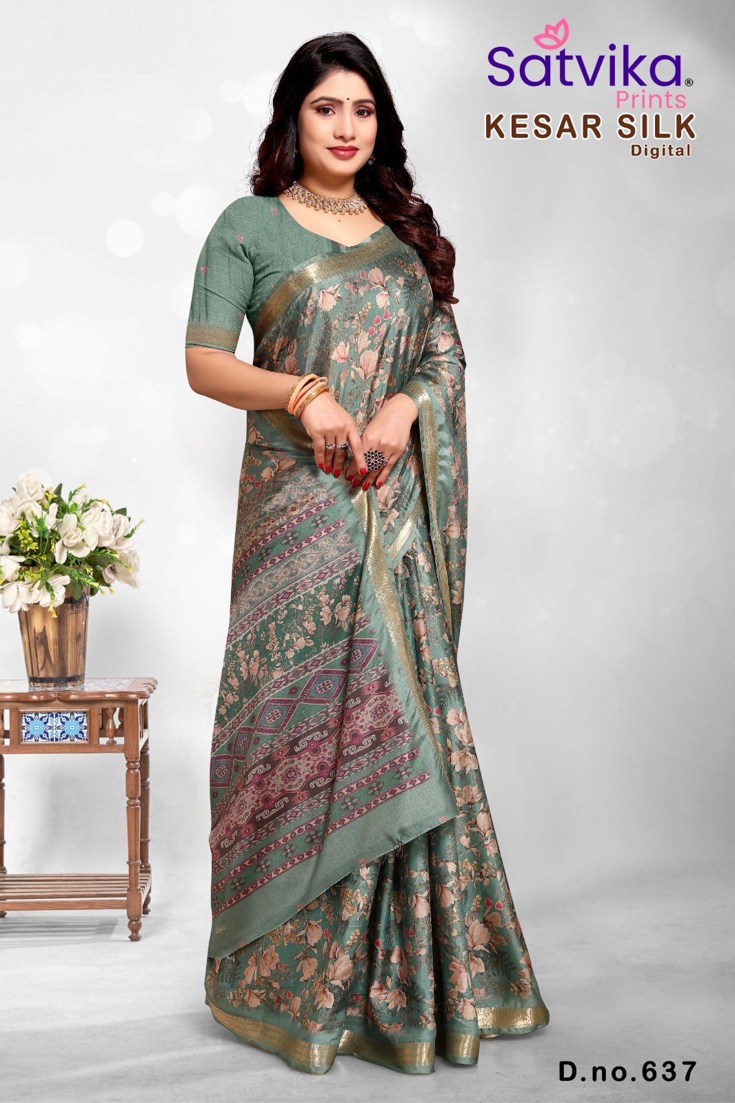 Synthetic Silk Saree