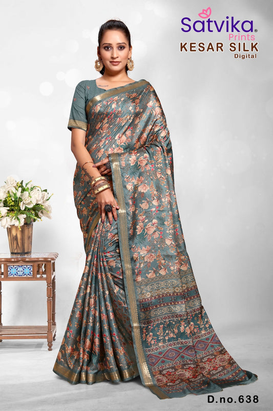 Synthetic Silk Saree