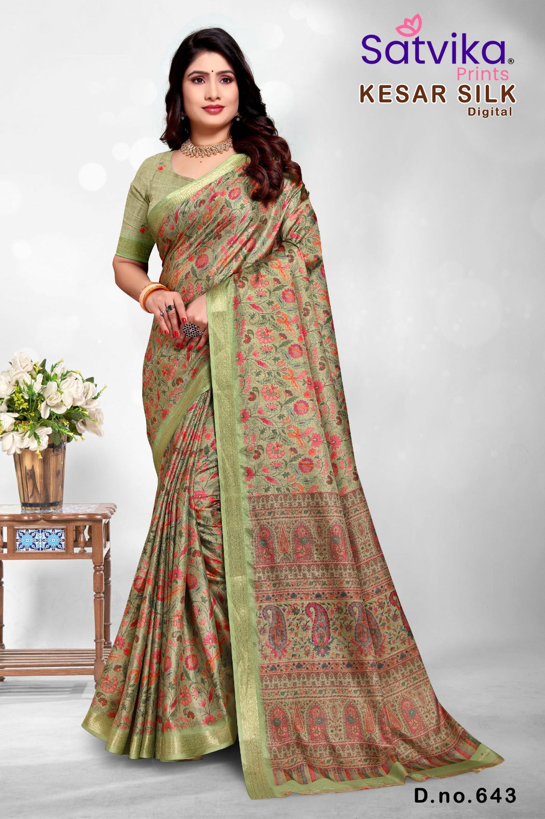 Synthetic Silk Saree