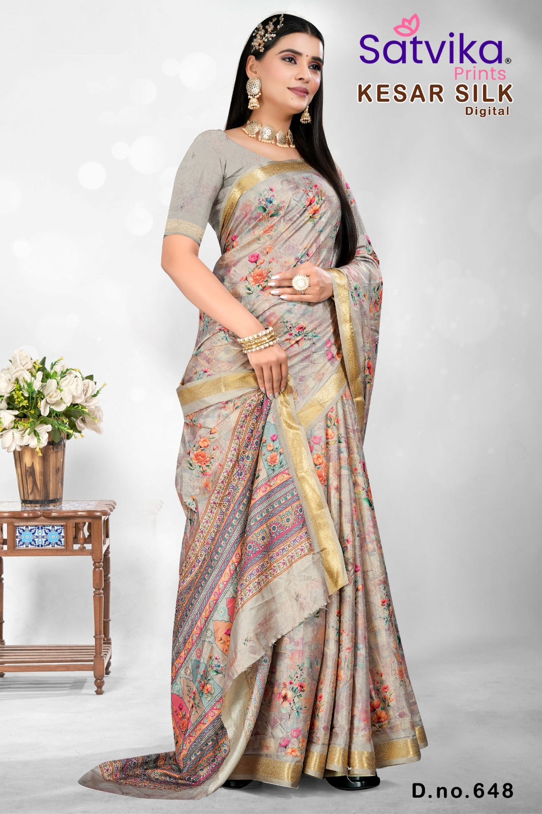 Synthetic Silk Saree