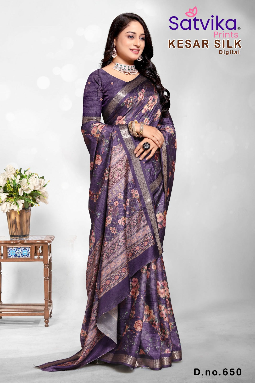 Synthetic Silk Saree