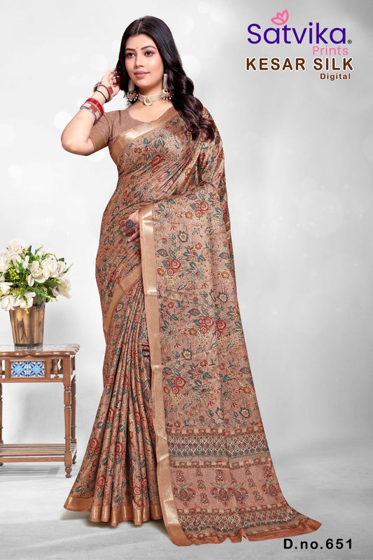 Synthetic Silk Saree