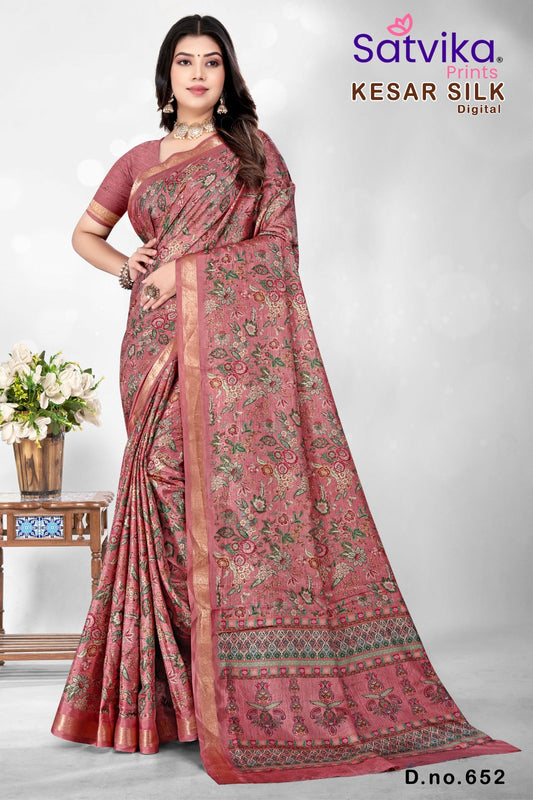 Synthetic Silk Saree