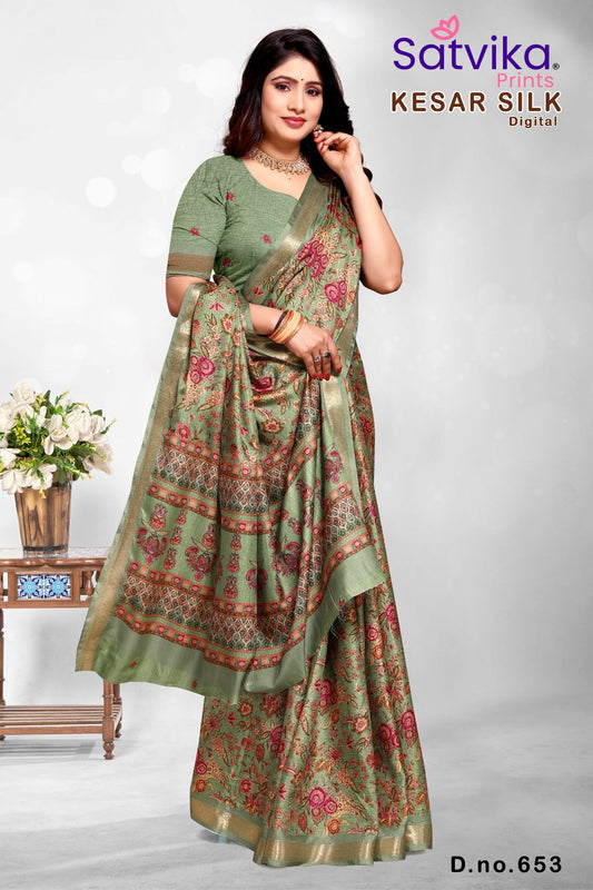 Synthetic Silk Saree