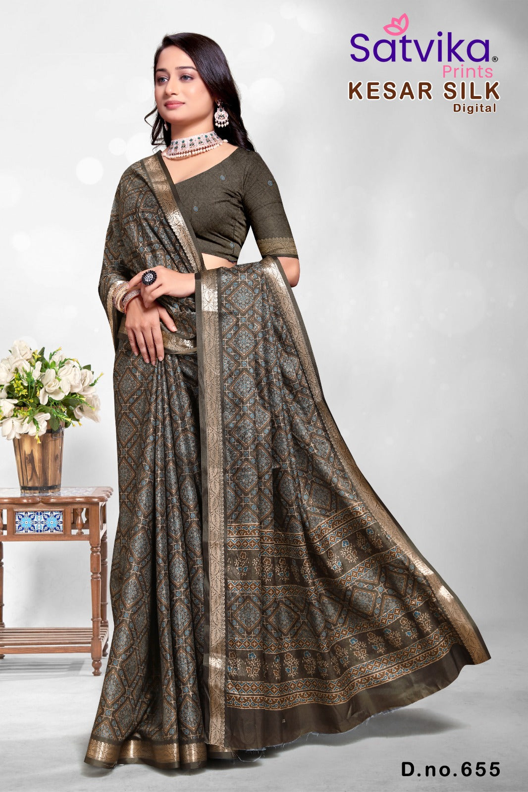 Synthetic Silk Saree