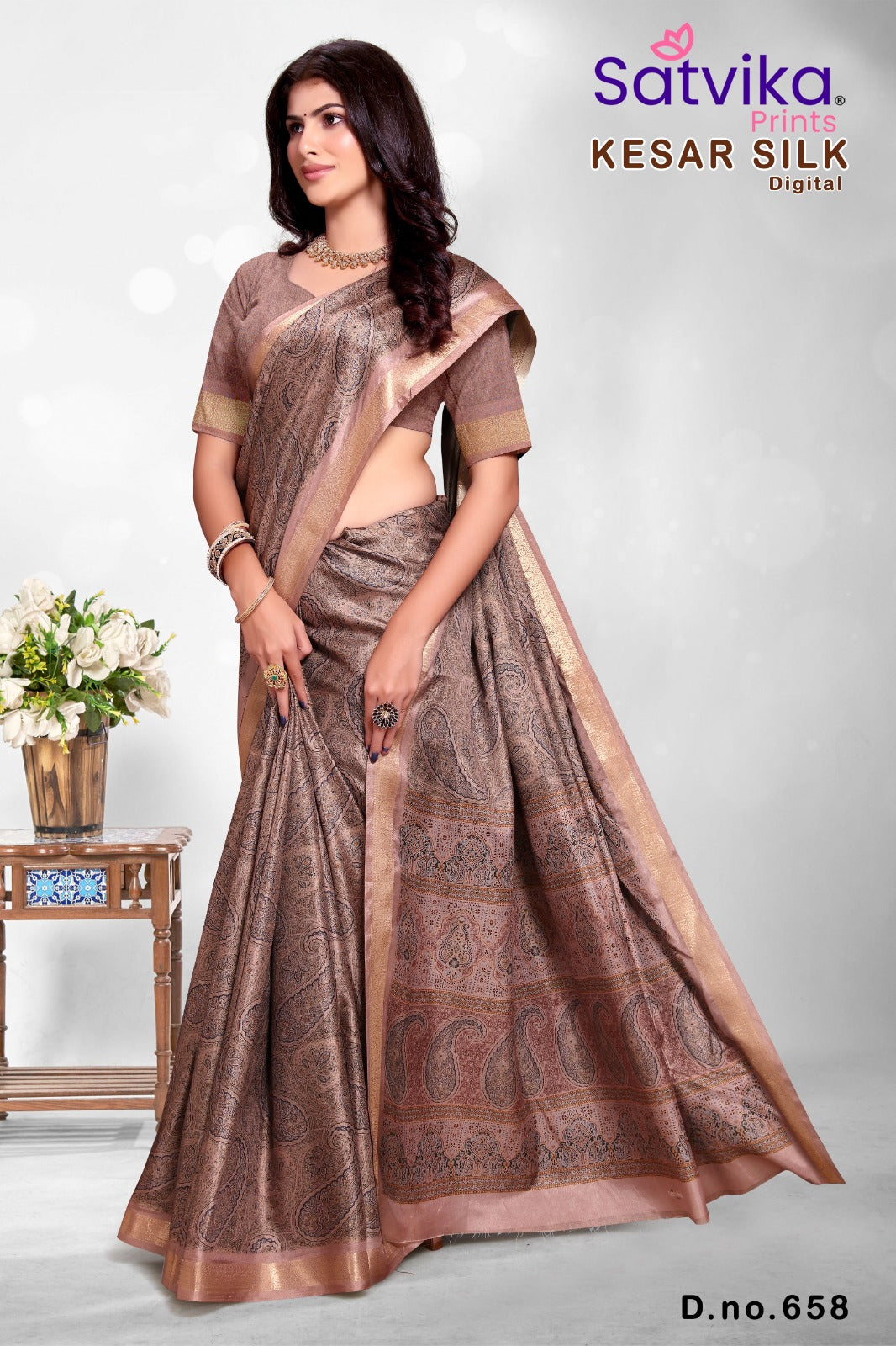 Synthetic Silk Saree