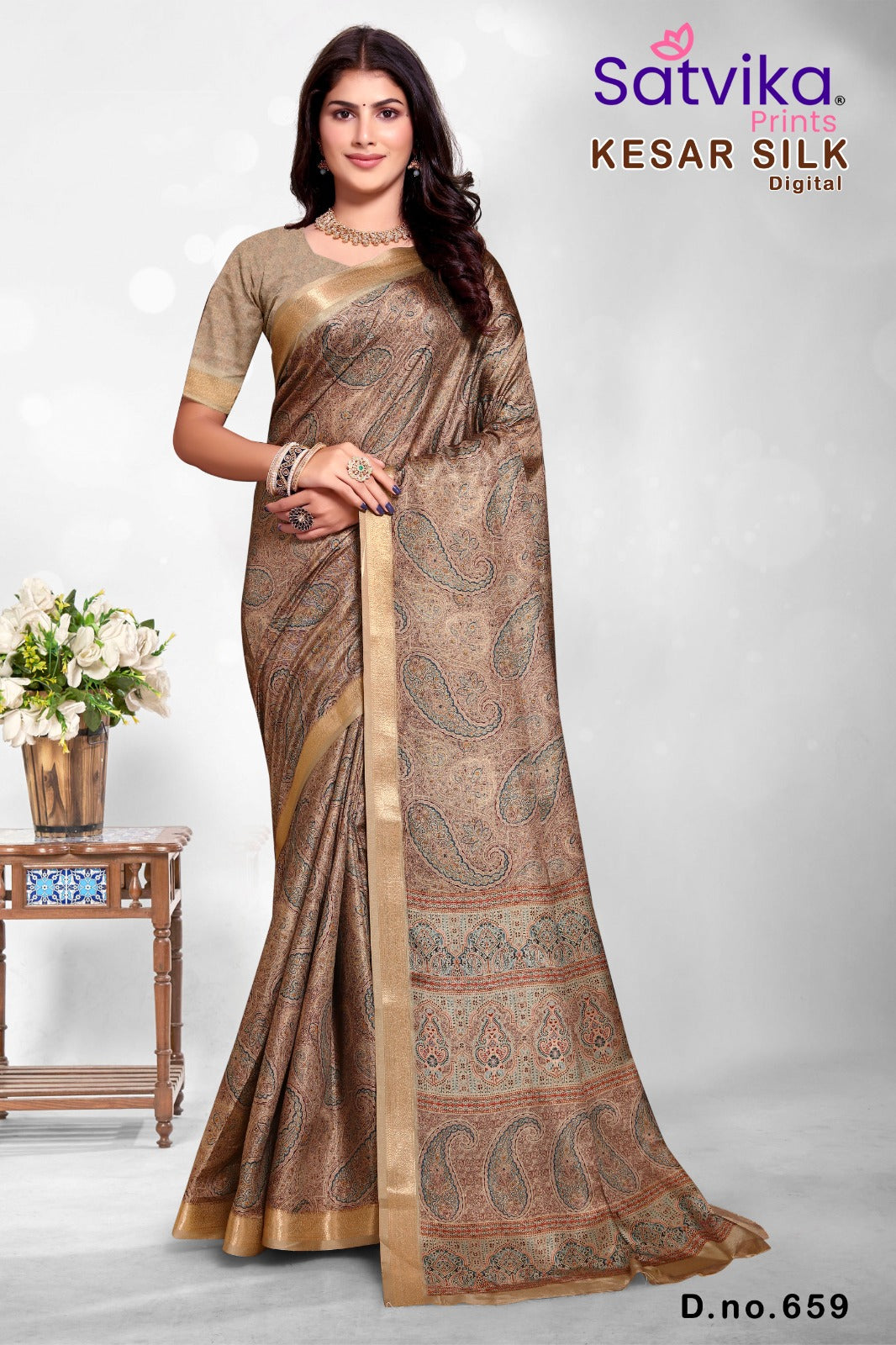 Synthetic Silk Saree