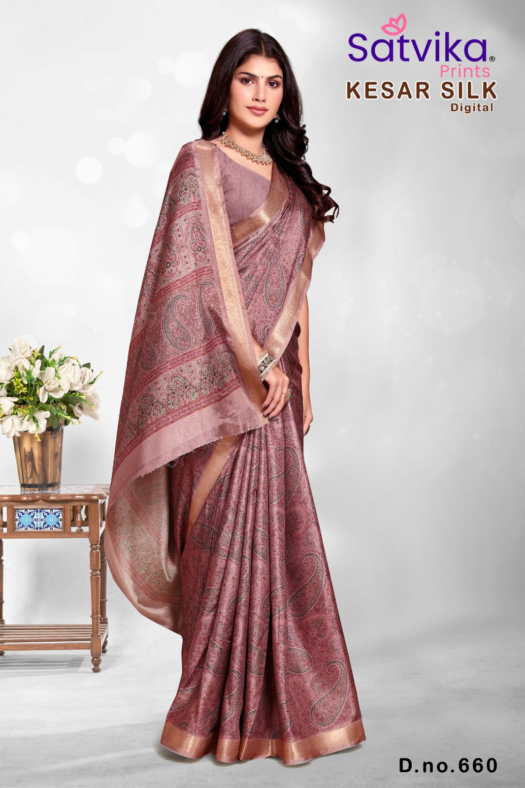 Synthetic Silk Saree