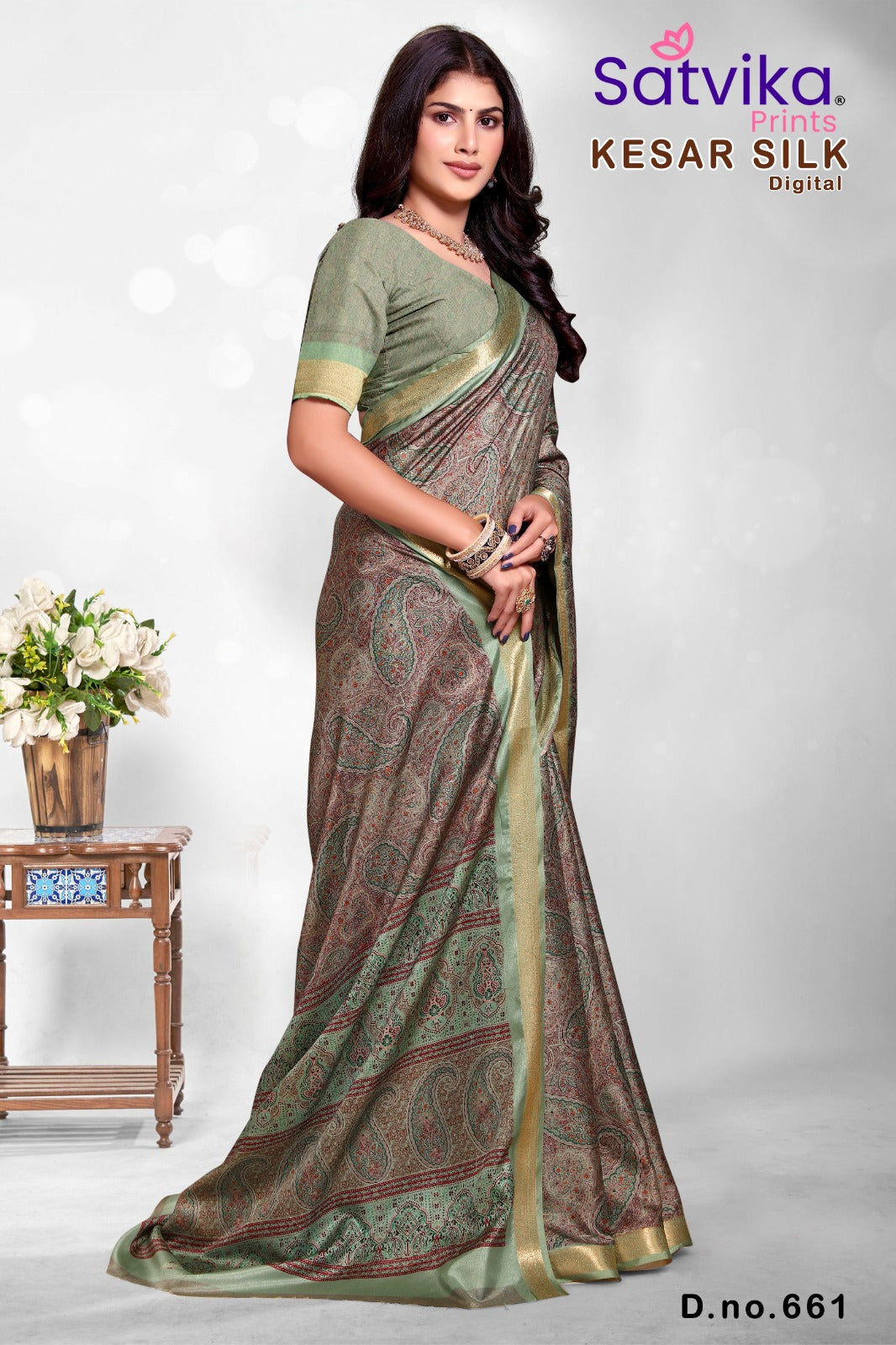 Synthetic Silk Saree