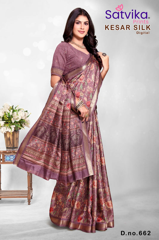 Synthetic Silk Saree