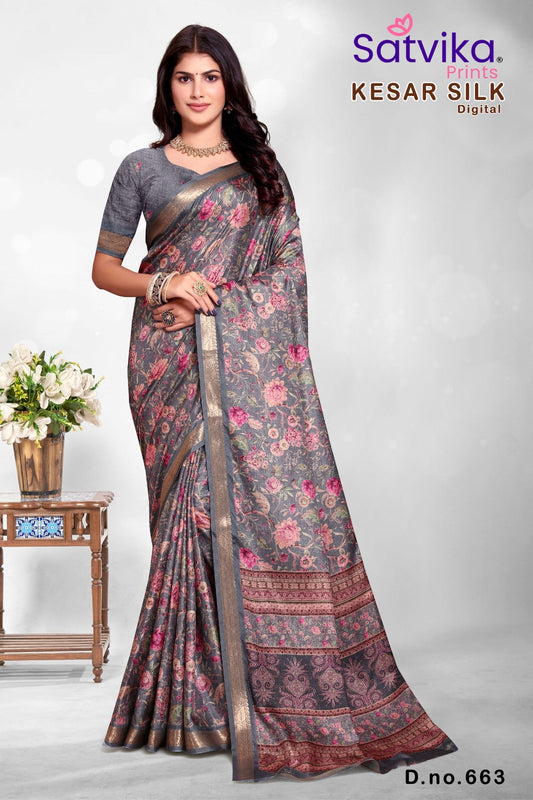 Synthetic Silk Saree