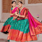 ReadyMade Art Silk Lehenga With Silk Duppatta ( Mother and Daughter )