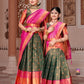 ReadyMade Art Silk Lehenga With Silk Duppatta ( Mother and Daughter )