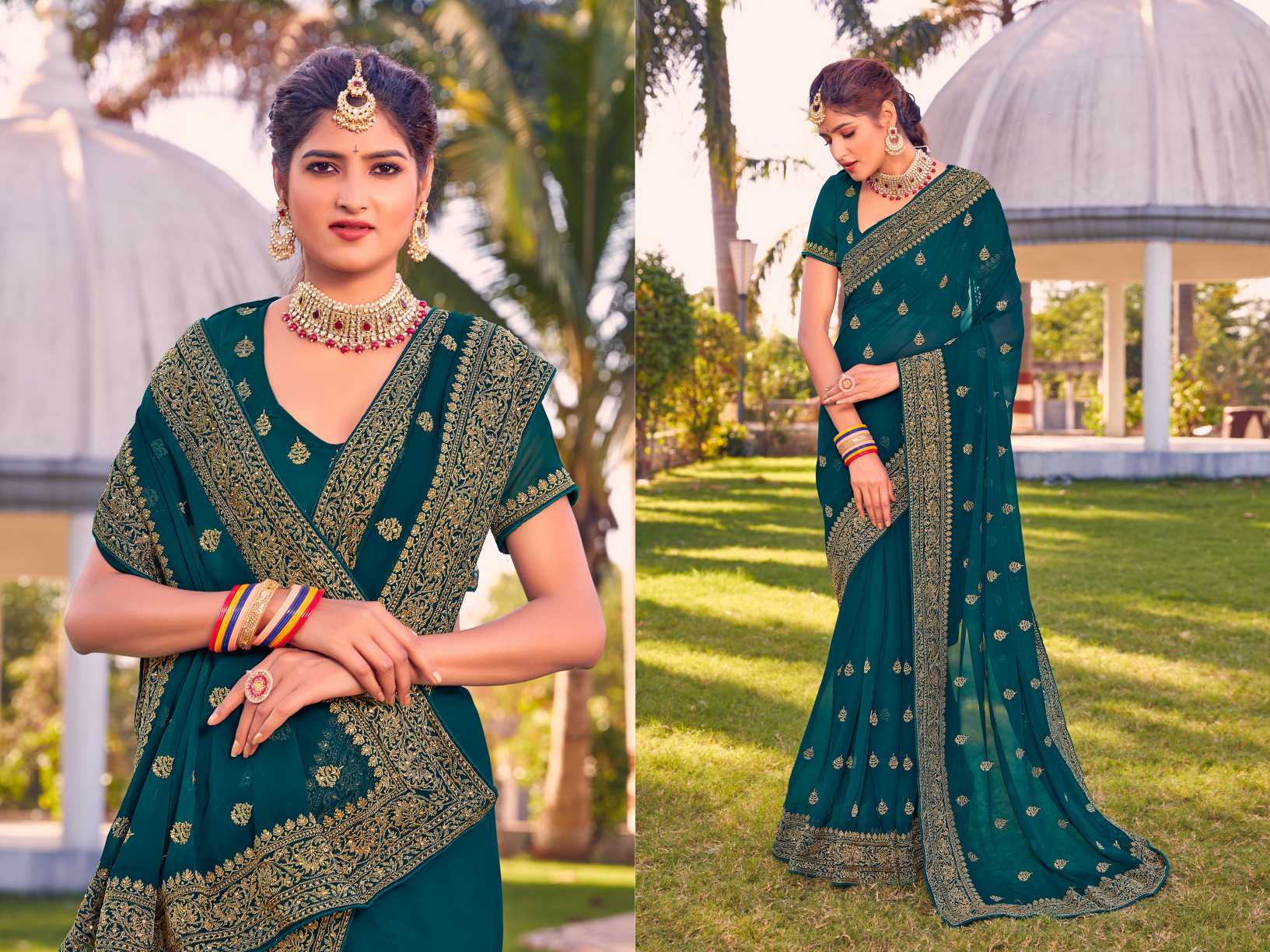 Georgette Silk Saree – Sudarshansarees