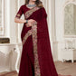 Embroidery Work Saree