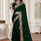 Embroidery Work Saree