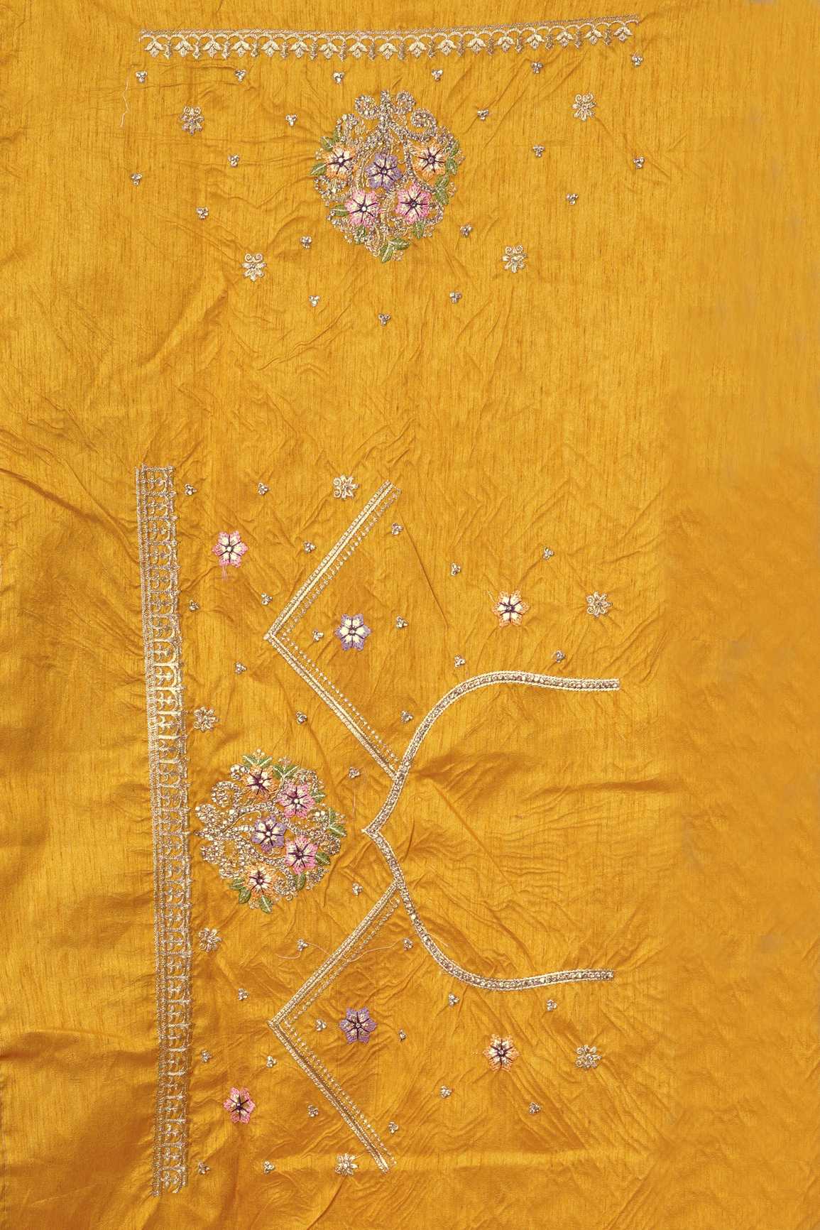 Embroidery Work Saree
