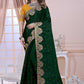 Embroidery Work Saree