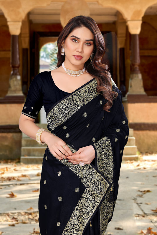 Catalog Designer Embroidery Work Saree