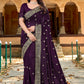 Catalog Designer Embroidery Work Saree