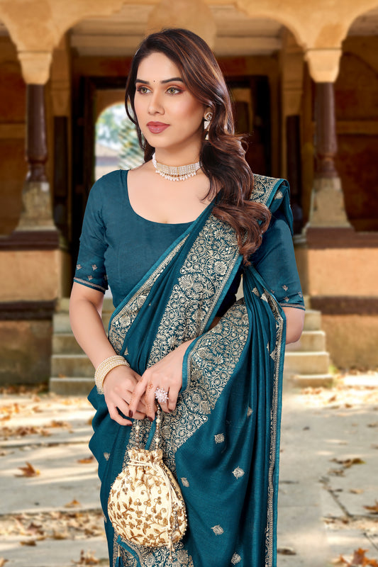 Catalog Designer Embroidery Work Saree