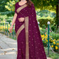 Catalog Designer Embroidery Work Saree