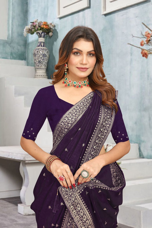 Catalog Designer Embroidery Work Saree