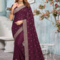 Catalog Designer Embroidery Work Saree