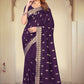 Catalog Designer Embroidery Work Saree